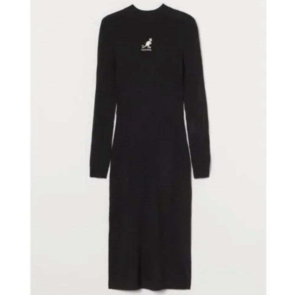 Kangol x H&M Ribbed Knit Bodycon Dress